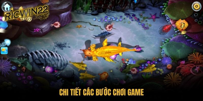 Chi tiết các bước chơi game bắn cá đổi thưởng thẻ cào